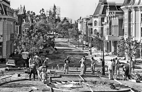 apertura, inauguración, parque Disneyland, 17 de julio de 1955