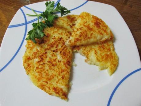 TORTILLA  SIN HUEVOS