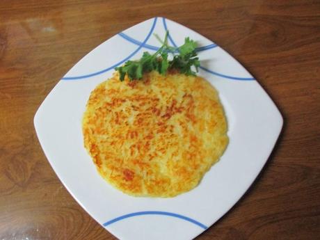 TORTILLA  SIN HUEVOS