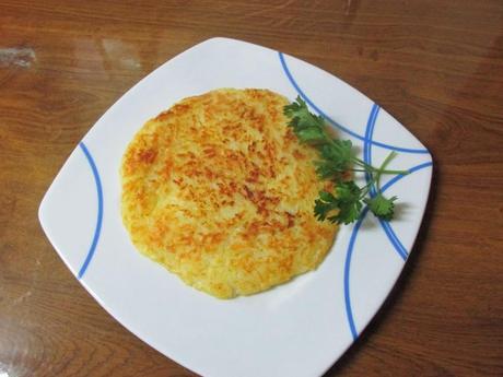 TORTILLA  SIN HUEVOS