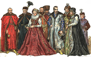 English: Polish magnates 1576-1586