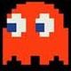 Blinky es el fantasma rojo de Pacman