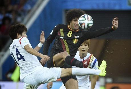 Bélgica vence a Corea del Sur