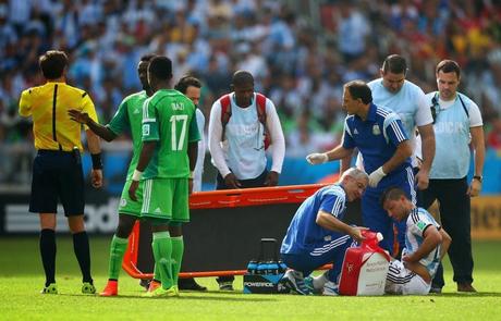 Agüero, adiós al Mundial
