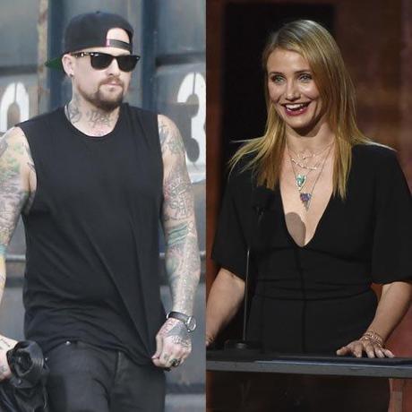 Cameron Diaz y Benji Madden