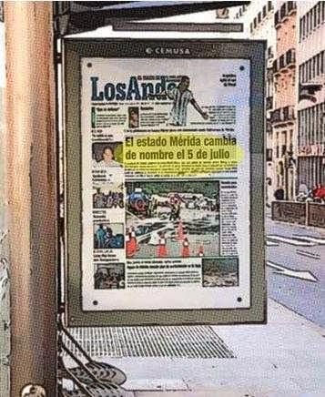 Newsstands cómic - cambio de nombre del estado Mérida