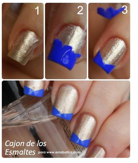 Nail Art inspirado en Dark Horse de Katy Perry