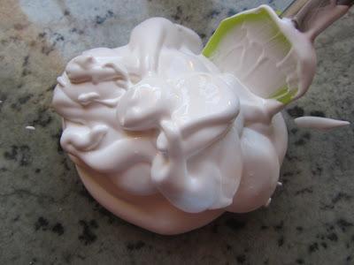 Helado de queso y nueces