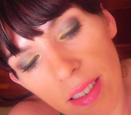 Look camaleon amarillo