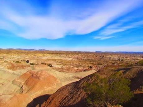 Valle pintado. Parque Ischigualasto. Argentina