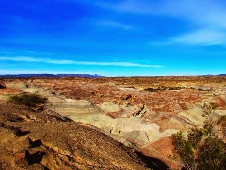 Valle pintado. Parque Ischigualasto. Argentina