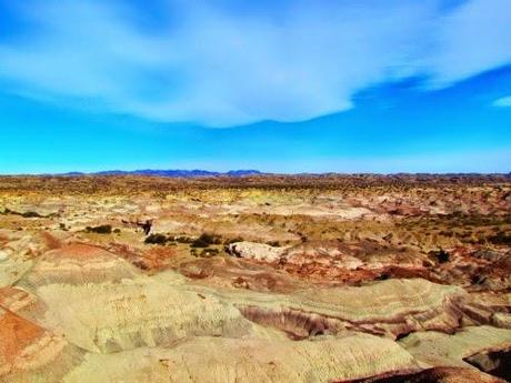 Valle pintado. Parque Ischigualasto. Argentina