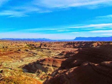 Valle pintado. Parque Ischigualasto. Argentina