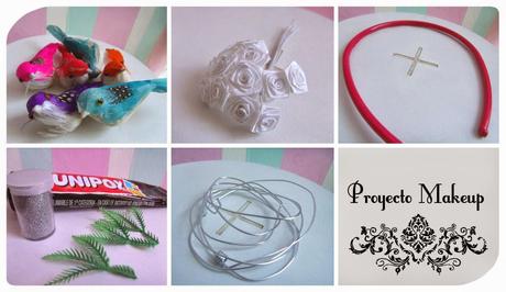 D.I.Y: vincha con pajaros de colores.