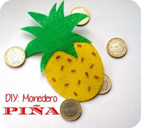 DIY: Monedero PIÑA DIY: Monedero PIÑA