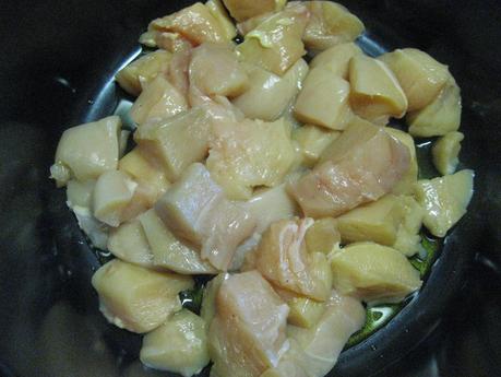 POLLO AL CURRY CON MANZANA