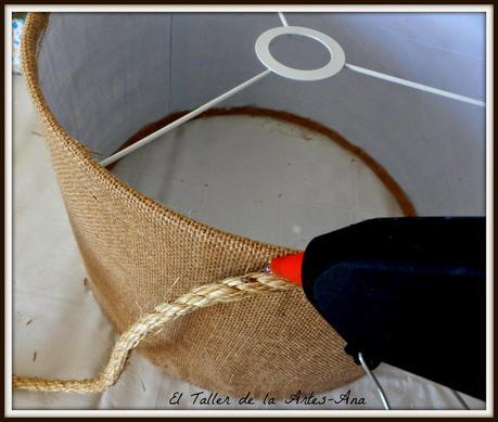 DIY Lámpara rústica