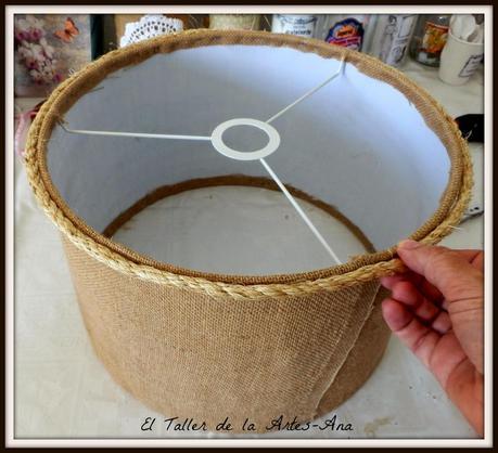 DIY Lámpara rústica