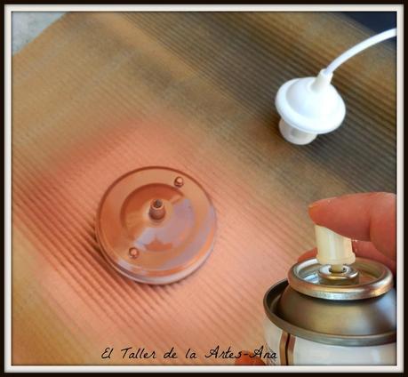 DIY Lámpara rústica