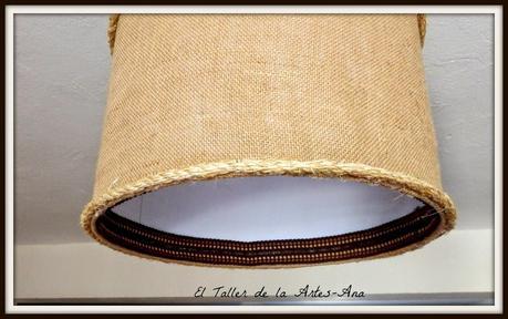 DIY Lámpara rústica