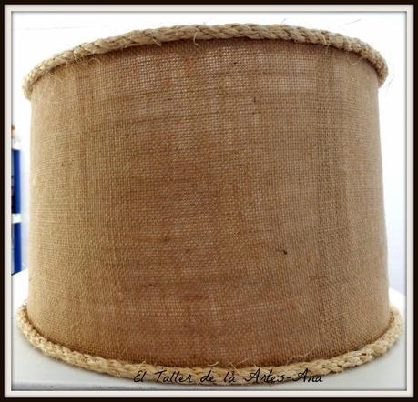 DIY Lámpara rústica