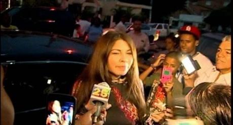 Sobeida pide a periodistas no enfocarse tanto ella.