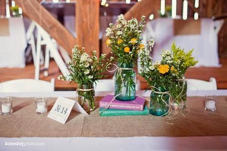 5 tipos de flores para decorar una boda rústica