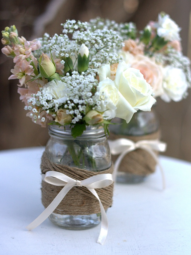 5 tipos de flores para decorar una boda rústica