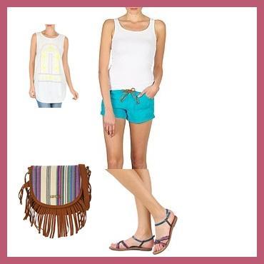 Vero Moda TIMUN NW MINI SHORTS 199047 350 A REBAJAS de Verano 2014