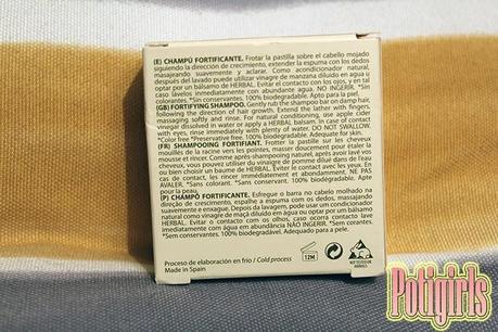 CHAMPÚ SÓLIDO FORTIFICANTE BIONATURE