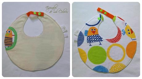 BABEROS REVERSIBLES DE ALGODÓN ORGÁNICO... YA ESTÁN AQUÍ!!