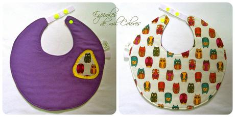 BABEROS REVERSIBLES DE ALGODÓN ORGÁNICO... YA ESTÁN AQUÍ!!