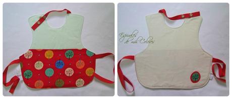 BABEROS REVERSIBLES DE ALGODÓN ORGÁNICO... YA ESTÁN AQUÍ!!