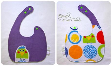 BABEROS REVERSIBLES DE ALGODÓN ORGÁNICO... YA ESTÁN AQUÍ!!