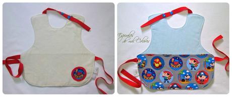 BABEROS REVERSIBLES DE ALGODÓN ORGÁNICO... YA ESTÁN AQUÍ!!