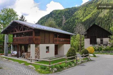 Casa levantada en Chamonix Alpres franceses Chalet contemporáneo en Chamonix, Francia