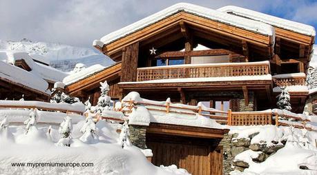 Gran casa tipo chalet tradicional de construcción actual en Verbier, Suiza Chalet de madera moderno con aspecto tradicional en Verbier, Suiza
