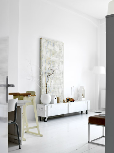 Interiores Rusticos en Blanco / Rustic White Interiors