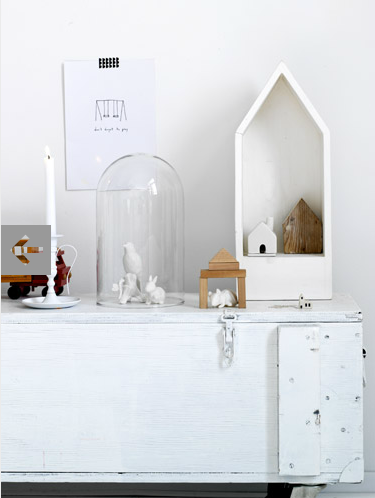 Interiores Rusticos en Blanco / Rustic White Interiors