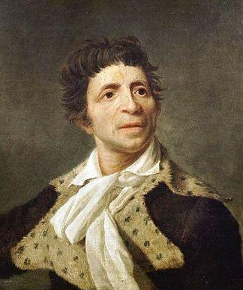 Portrait of Jean-Paul Marat, now at the Carnav...
