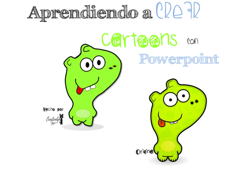 La facilidad de crear dibujos con powerpoint