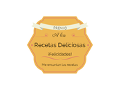 Premio recetas deliciosas