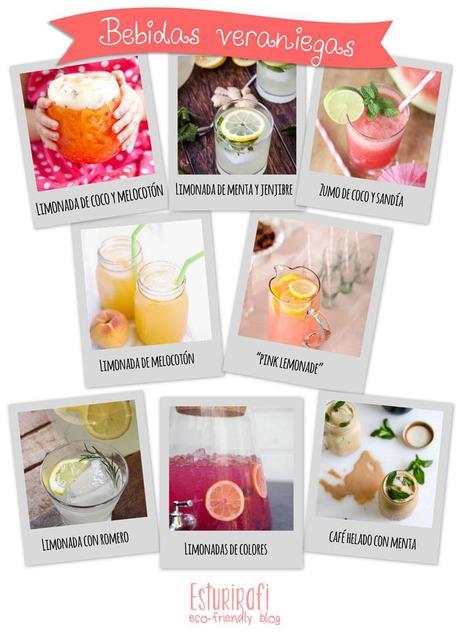 8 recetas de bebidas veraniegas