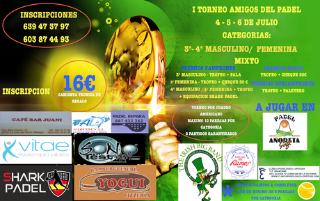 I Torneo Amigos del Padel en Añoreta Golf