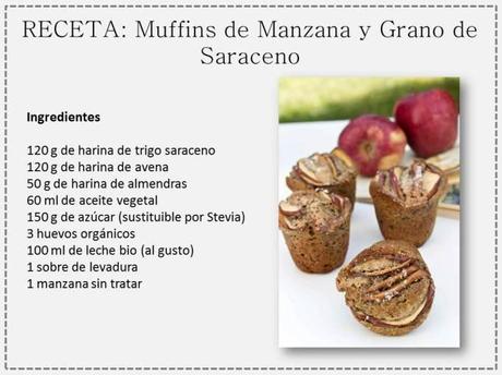 muffins manzana