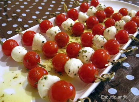 BROCHETAS CAPRESSE