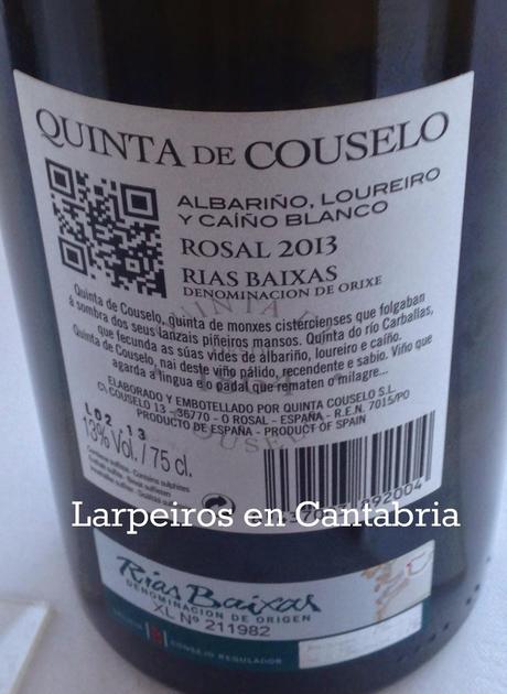 Vino Blanco Quinta de Couselo 2013: Un amigo más a la vista