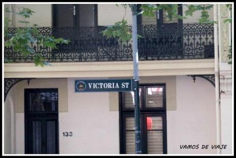 SYDNEY. Australia. Mis primeros pasos por la tierra de los canguros. Marzo 2014 Victoria Street Sydney