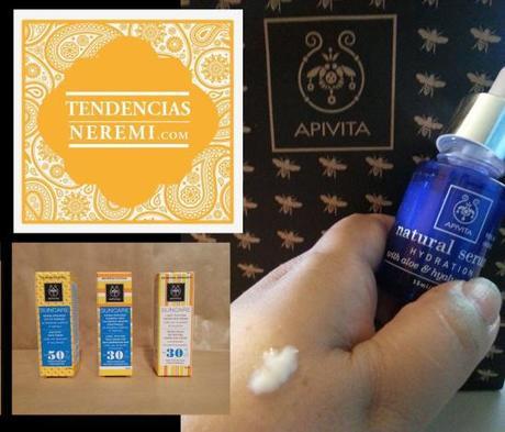 #APIVITA reemplaza el agua en el Natural Serum Hidration Apivita Natural Serum