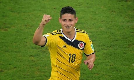 James Rodríguez y 10 más eliminan a Uruguay